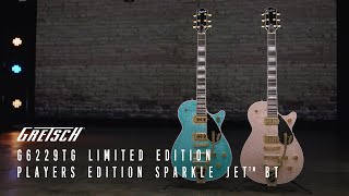 Gretsch G6229TG Limited Edition Players Edition Sparkle Jet BT  Featured Demo  Gretsch Guitars [upl. by Nnylyaj]