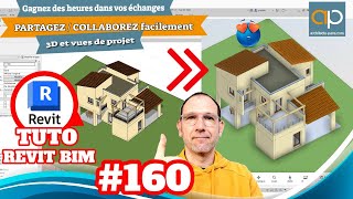 Partager et collaborer GRATUITEMENT avec REVIT en 2 clics  tuto gratuit n°160 [upl. by Eromle]