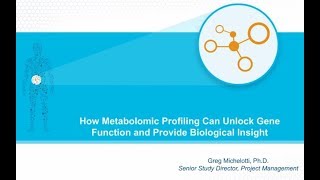 How Metabolomic Profiling Can Unlock Gene Function amp Provide Biological Insight [upl. by Anaejer]