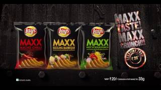 Lay’s MAXX  MAXX TASTE MAXX CRUNCH [upl. by Nayrda107]