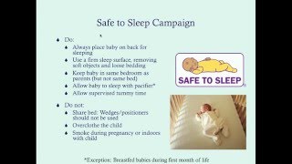 Sudden Infant Death Syndrome SIDS  CRASH Medical Review Series [upl. by Yznyl696]