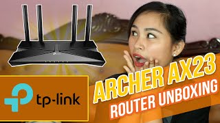 TPlink Archer AX23 AX1800 WIFI 6 ROUTER UNBOXING 2021 [upl. by Dleifrag]