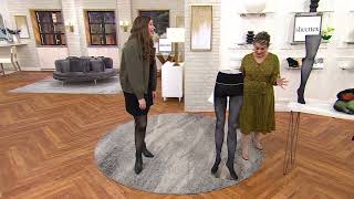 Sheertex RipResist Mini Dot Tights on QVC [upl. by Faustena]