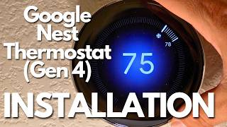 New Google Nest FULL INSTALLATION Walk Through [upl. by Aratahs]