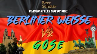 Advanced Cicerones compare Gose vs Berliner Weisse [upl. by Gainor]