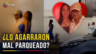 Video viral acusa al presidente Gustavo Petro de pasear de la mano con una mujer en Panamá [upl. by Barn]