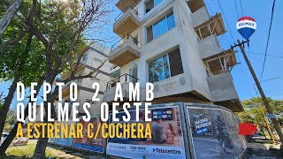 VENTA DEPTO 2 AMB A ESTRENAR CON COCHERA [upl. by Silecara]