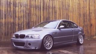 BMW E46 330ci M3 CSL look rainy day [upl. by Binetta]