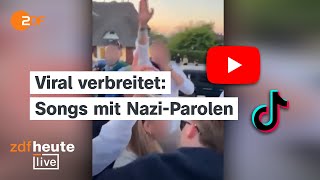 Partyvideo von Sylt Was droht nach rassistischem Gegröle  ZDFheute live mit Medienanwalt Solmecke [upl. by Kcirdle909]