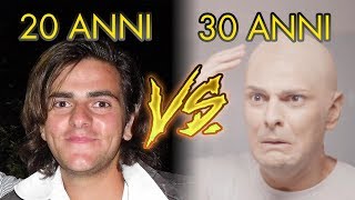 20 ANNI VS 30 ANNI  Le Differenze  iPantellas [upl. by Aiduan]