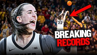 All Records Caitlin Clark has BROKEN [upl. by Alakim]