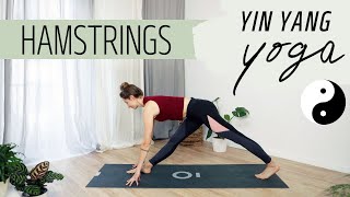 HAMSTRINGS  70 min Yin Yang Yoga Flow [upl. by Joete]