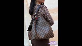 Louis Vuitton Graceful PM Bag Ebene On Modshots [upl. by Audwin72]