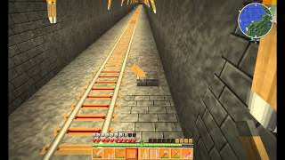 Lets Play Minecraft 172  Schienen verlegen [upl. by Esdnil258]