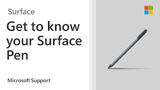 How to use the Surface Pen  Microsoft [upl. by Harlamert]