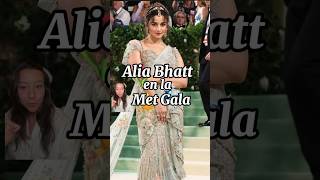 Alia Bhatt en la Met Gala 2024 ¿Qué locura verdad [upl. by Nosa814]