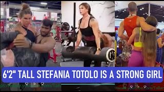 62quot Tall amp Strong Girl Stefania Totolo [upl. by Adniled]