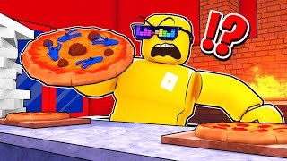 Spending 905127869 to make BEST PIZZA in Roblox [upl. by Simmie]