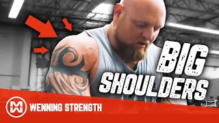 How to Build Big Shoulders SAFELY Dont Compromise Your Joints [upl. by Mayap419]