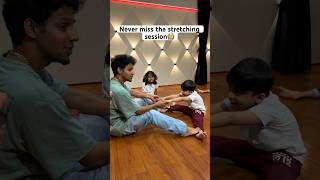 Never miss the stretching session backtobasicswithsujinshetty stretchingexercises learntodance [upl. by Hobey712]