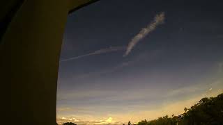 Morning Stratus with Ac clouds Cu Humilis and Ci Intortus Floccus clouds  Timelapse 02092023 [upl. by Alderman682]