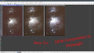 HDR Composition in PixInsight Tutorial [upl. by Katlin993]