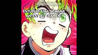 Estudiar un dia antes del examen🤓☝️ kimetsunoyaiba mitsurikanroji identificarse ccno mios [upl. by Jenette]