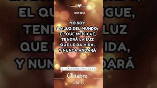 VERSICULO DE HOY 31 DE OCTUBRE biblia [upl. by Cartie555]