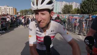 Bauke Mollema  Interview at the finish  Stage 7  Giro dItalia 2022 [upl. by Rubbico]