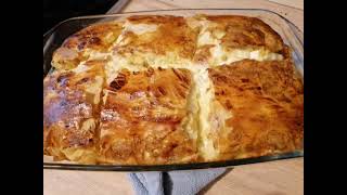 🙂 Naborana gibanica socna puna nadeva  Gibanica guzvara sa sirom  Cheese Pie 🍽️🍽️🍽️🍽️ [upl. by Avonasac]