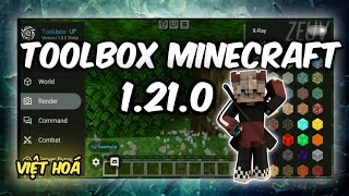 TOOLBOX MINECRAFT PE 1210 VIỆT HÓA  FIX VÔ HẠN THỜI GIAN  MỞ KHÓA PREMIUM [upl. by Aihgn]