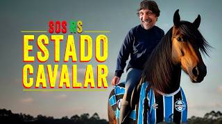 SOS RS  ADOTE UM CAVALO  EDUARDO BUENO [upl. by Suivart]