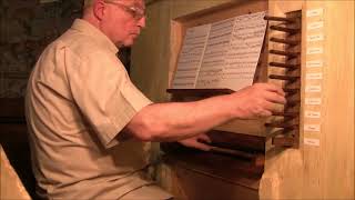 Passacaglia  J G F Fischer  aldo Locatelli  organist [upl. by Annahaj]