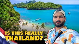 Koh Samui Walking Tour First Impressions  Thai Street Food Review Thailand Trip 10 🇹🇭 [upl. by Aldo]