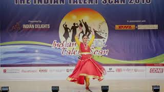 Kathak Dance Competition by Rakhi Rakesh Ganesha vandanaTarana [upl. by Darees665]