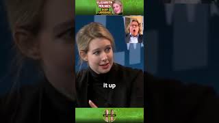 💥 Elizabeth Holmes Body Language [upl. by Teresita]