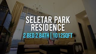 Seletar Park Residence Singapore  2 bed 2 bath  1012sqft [upl. by Horacio]