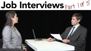 How to Interview for a Job in American English part 15 [upl. by Ahsiem]