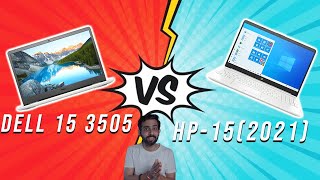 New launched Dell 15 3505 Ryzen 3450U vs HP15s 2021 Rzyen 3250u  40k Laptop Battle  Hindi [upl. by Rawdon]