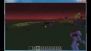 Minecraft  Mo Creatures Mod  Taming Wild Horse and Making Undead Horse [upl. by Landau271]