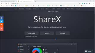 ShareX audio problem fix  Install ShareX  Best screen recorder app for windows 10 [upl. by Adirem]