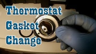 How To Change the Thermostat Gasket  Street Triple Maintenance [upl. by Anna-Diana]