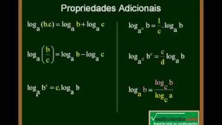 Matemática  Aula 13  Logaritmo  Parte 2 [upl. by Eifos]