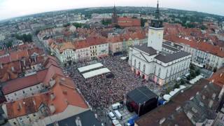 Koncert quotPiaskaquot z lotu ptaka Więcej na portalu faktykaliskiepl [upl. by Jago]