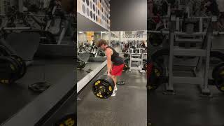 500 lb deadlift at 17 gym deadlift fyp [upl. by Rayham]