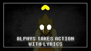 Alphys Takes Action With Lyrics  Undertale REMASTERED [upl. by Schear]