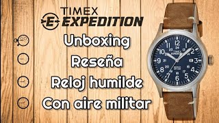 🔴Unboxing y Reseña Timex Expedition TW4B01800 Militar económico [upl. by Erinn]