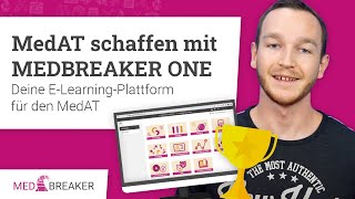 MedAT schaffen mit MEDBREAKER ONE  ELearning für den MedAT 💻 [upl. by Ashlie]