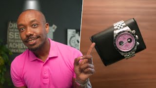 My Pink Tudor Black Bay Chrono – The Watch with Attitude [upl. by Randell]