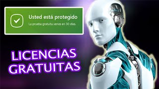 Generar y ACTIVAR Licencias para Antivirus ESET NOD32 y SMART SECURITY  LICENCIAS ORIGINALES 2024 [upl. by Steady]